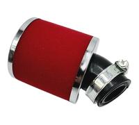 Filtro Dell'Aria V Parts Spugna 80x80mm Ø28 / 35mm Inclinato 45° -rosso per