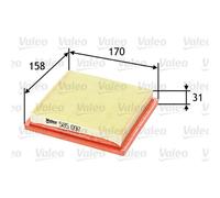 Filtro Dell'Aria Valeo Per Nissan Micra Note