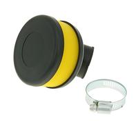 Filtro aria FLAT Foam Giallo 28 - 35 mm inclinata