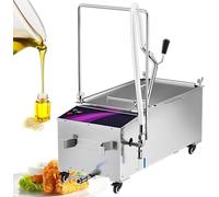 Filtro dell'olio commerciale della friggitrice con la pompa ed il tubo flessibile per uso della stalla dell'alimento e del ristorante