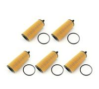 Filtro dell'olio Filtro olio 5/2/1 pz con O-ring 68191349AB adatto per Chrysler adatto per Ram adatto per Dodge adatto per Jeep 3.6L 2014-2016 Filtro Olio Motore(5Pcs)