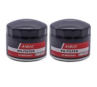 Filtro dell'olio marino da 2 pezzi 35-866340K01 Compatibile con motori Mercruiser a 4- e 6-cilindri GM V8 Motori Relaces 18-7824-2