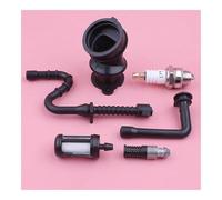 Filtro dell'olio, tubo flessibile, collettore, candela di accensione, adatto for motosega MS361, pezzo di ricambio.