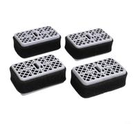 Filtro deodorante per TOTO THU6474-01 2-Pack Carbonio (4PCS)