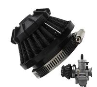 Filtro di aspirazione 'aria - Cono di aspirazione ovale portatile da 35 mm, moto, carter affusolati, filtro 'aria del carburatore per moto
