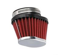 Filtro di aspirazione dell'aria per carburatore per moto, 60 mm, con rete in acciaio inossidabile e guarnizione in gomma, per ATV e per migliorare le prestazioni del motore della bici