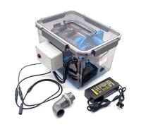 Filtro di Controlavaggio Automatico 110-220V | Microfiltro a tamburo rotante per laghetti e acquari, con rete in acciaio inox a 200 maglie.