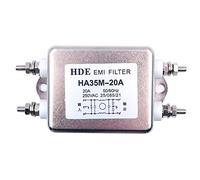 Filtro di linea EMI monofase di alimentazione CA CENPEK HA35M-20A, 220V, 20A
