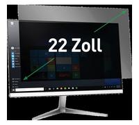 Filtro di privacy Leitz 22'' 16:10 Antiriflesso Luce Blu