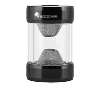 Filtro di raffreddamento ad acqua per computer G1 / 4 Filettatura interna Filtro per flussometro a schermo fine Filtro a forma di imbuto per sistema di raffreddamento ad acqua del computer (nero)