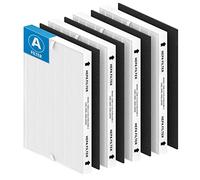 Filtro di ricambio 5300 115115 A, compatibile con purificatore d'aria Winix PlasmWave 5300, C535, 5300-2, 6300-2, P300, 4 H13 True HEPA con 4 pre-filtri al carbonio