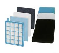 Filtro di ricambio ad alte prestazioni per aspirapolvere FC847791 FC932109 FC847001, 1 filtro EPA 10, 2 vassoi in schiuma, 4 filtri in schiuma