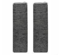 Filtro di ricambio al carbone per piani cottura Bora Basic BAKFS Pure, confezione da 2 pezzi, accessori per cappa aspirante per purificazione dell'aria, installazione senza attrezzi, lunga durata