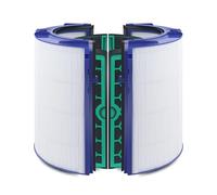 Filtro Di Ricambio, Compatibile Con Dyson, HP04 TP04 DP04 TP05 DP05 Purificatore D'aria Sigillato A Due Stadi 360° Filtro In Vetro Combinato Con Ventola Pure Cool(1PCS White)