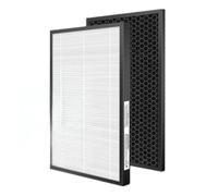 Filtro Di Ricambio Compatible With Sharp KC-850E KC-C100E Purificatore | Set HEPA FZ-C100HFE + filtro al carbone FZ-C100DFE + umidificatore FZ-C100MFE, for KC-A850TA