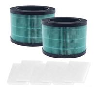 Filtro di ricambio con cuscinetti profumati, confezione da 2 pezzi, compatibile con AROEVE per MK01 MK06 per KLOUDI DH-JH01 Parti del purificatore d'aria Neutralizzare Rinfresca la qualità dell'aria