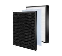 Filtro Di Ricambio E Filtro Al Carbone For UA-HD50E-L UA-HD50U-L UA-HD40E-L UA-HD40E-T UA-HD40U-L, Compatibile Con Sharp, Purificatore D'aria Di Facile Manutenzione(1SET)