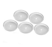 Filtro di Ricambio French Press, 5 Confezioni filtri a rete riutilizzabili in acciaio inossidabile per macchine da caffè francesi universali, Schermo di Ricambio per Presse Francesi da Staccabili