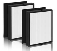 Filtro di ricambio HEPA 45i compatibile con A*len BreatheSmart Flex e purificatore 45i, rispetto a # B4-Fresh/FL40-Silver-Carbon, confezione da 2 filtri HEPA+2 pre filtri