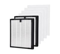 Filtro di ricambio HY4866 compatibile con purificatore d'aria MORENTO HY4866, filtro dell'aria 3 in 1 H13 HEPA filtro di ricambio per filtro HY4866, filtro ai carboni attivi (2 filtri + 4 prefiltri)
