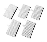 Filtro di ricambio lavabile per Cecotec per CONGA 7690 Immortal Max M Serie, confezione da 5 filtri HEPA per robot aspirapolvere, carta filtrante durevole per aria pulita nelle case con animali