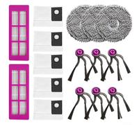 Filtro di ricambio Mop Panno Sacchetto di Polvere Spazzola Laterale Set Per Eureka J15 Per Evo Ultra Robot Aspirapolvere Per Assistere Nella Cura Del Pavimento Quotidiano