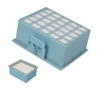 Filtro di ricambio per aspirapolvere compatibile con Siemens VSP3AAAA iQ300 VSC3320 VSP3T212 Z4.0 ExtraClass VZ156HFB, filtro blu lavabile