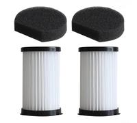 Filtro di ricambio per aspirapolvere portatile CLEANMAXX PC-P009E, ad alta densità, bianco, compatibile con il modello 09847 per una rimozione efficiente della polvere di residui di segatura e cenere