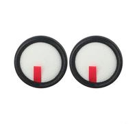 Filtro di ricambio per DEVOAC N300 e per aspirapolvere portatile HAIER T19B, in plastica lavabile e carta filtro, cattura la polvere per case degli animali domestici, confezione da 2 (2 pezzi)