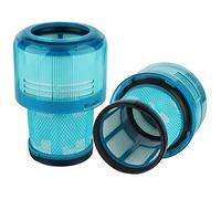 Filtro di ricambio per Dyson V15, filtri compatibili con Dyson V15 Detect, Detect+, V12, V11 Torque Drive, V11 Animal Aspirapolvere, blu, confezione da 2