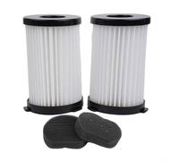 Filtro di ricambio per Goodmans 356277, 2 in 1 a cilindro compatto, accessori per aspirapolvere, rimovibile e lavabile (2 pezzi)