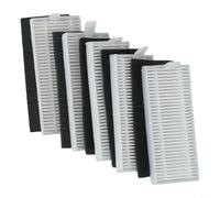 Filtro di ricambio per Medion X20 SW+ MD 11415, compatibile con kit filtro Hepa per Medion per X21 SW+ MD 11500, carta lavabile per peli di animali domestici e