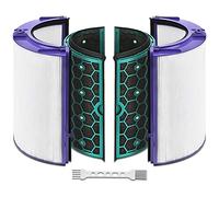 Filtro di ricambio True Hepa per Dyson HP04 TP04 DP04 TP05 DP05, purificatore ventola sigillata a due stadi 360° sistema di filtro purificatore Pure Cool Filtro HEPA e filtro a carbone attivo
