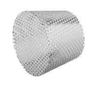 Filtro di scarico a pavimento con inserto laterale in acciaio inossidabile 304 con materiale resistente e lunghezza aggiornata per una migliore stabilità e velocità di drenaggio (125 mm)