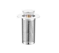 Filtro di scarico a pavimento in acciaio inossidabile Maglia pop-up rimbalzo Nucleo di scarico del bacino Tappo di scarico for doccia Catcher for capelli Filtro Accessori for il bagno(Type B-50mm)
