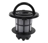 Filtro di scarico ciclonico per aspirapolvere Bosch, lavabile, design lamellare, compatibile con Relaxx'x ProSilence, Zoo'o, serie GS-50, sostituisce la parte 00708278 (1 confezione)