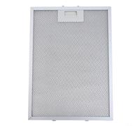 Filtro di scarico da cucina per cappe da cucina in rete di alluminio 370 x 270 mm, filtro antigrasso multistrato per uso prolungato della cappa (2 pezzi)