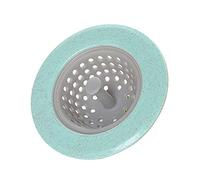 Filtro di scarico del lavandino Filtro raccogli-capelli in silicone for scarico cucina, bagno, doccia, lavandino, tappo di scarico, filtro for la raccolta dei capelli da cucina(Green)