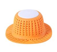 Filtro di scarico del lavandino pieghevole in silicone cattura anti intasamento tappo durevole trappola per capelli filtro compatto doccia scarico protezione per bagno bagno lavabo