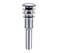 Filtro di scarico del lavandino Piletta di scarico a scomparsa for lavabo del bagno con troppo pieno, tappo di scarico a scomparsa for lavabo da appoggio, lavabo da appoggio, lavabo artistico