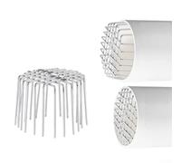 Filtro di scarico dell'acciaio inossidabile 304 per i sistemi dell'incanalamento che supportano il flusso d'acqua continuo nelle configurazioni di grondaia e drenaggio (tubo 110)