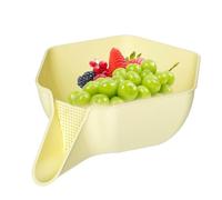 Filtro di scarico, Filtro per ciotola con cestello drenante, per rondella di riso da cucina portatile riutilizzabile per domestica per verdure di riso