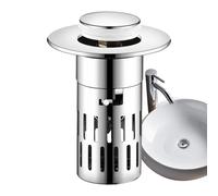 Filtro di scarico in acciaio inox, filtro di scarico per lavabo, filtro di scarico per in bagno, efficace , filtro di scarico del pavimento per lavabo, riduce lo sporco, elimina