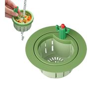 Filtro di scarico per lavello da cucina, filtro di scarico per bacini di scarico, filtro per lavello da cucina con guarnizione, cestino di scarico per raccogliere alimenti, filtro cestello con