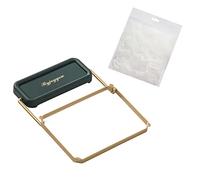 Filtro di Scarico per Lavello da più Resistente con Sacchetti Sospesi a Rete Filtrante da 50 Pezzi per la Domestica (dark green)