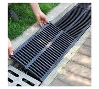 Filtro di scarico resistente per drenaggio del canale di trincea e gestione dell'acqua piovana, piastra di copertura in plastica in resina per uso in garage