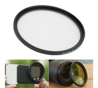 Filtro Diffusore Nero da 67 Mm, Filtro Effetto Cinematografico a Nebbia Morbida Resistente All'acqua 1/2 con Vetro Ultra Sottile e Ottico per Immagini Video di Fotografia di