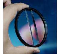 Filtro diottrico diviso da 58/67/77/82 mm for effetti speciali sull'obiettivo della fotocamera (Size : 62mm)