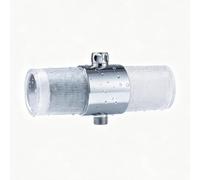 Filtro doccia 15 livelli in linea ACF contro il calcare e il cloro per acqua dura (argento)