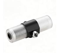 Filtro doccia 15 livelli Inline ACF contro il calcare e il cloro per acqua dura (nero)